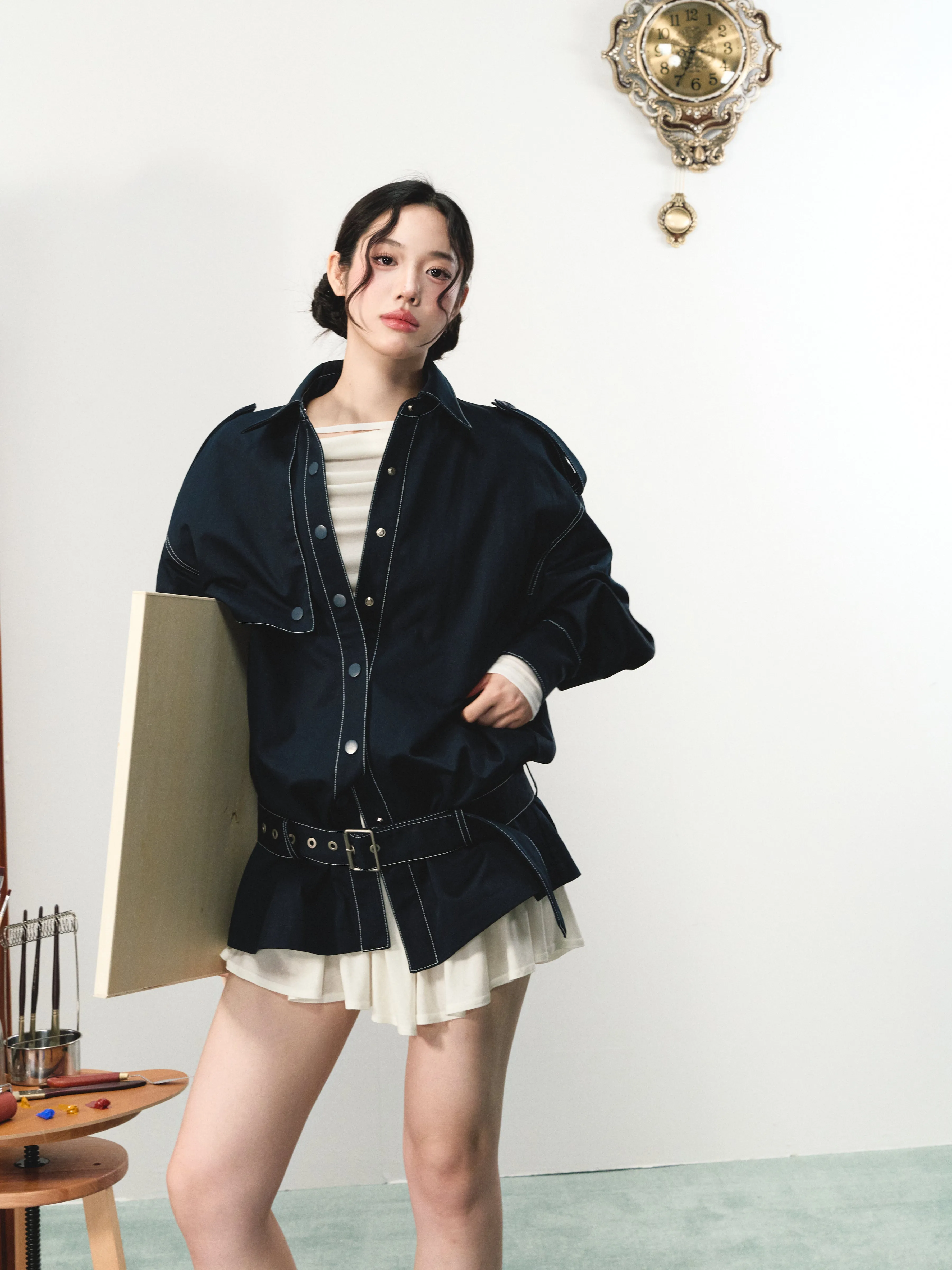 LLDC 'MANHATTAN GIRLS' Vivian Coat [2COLOR]
